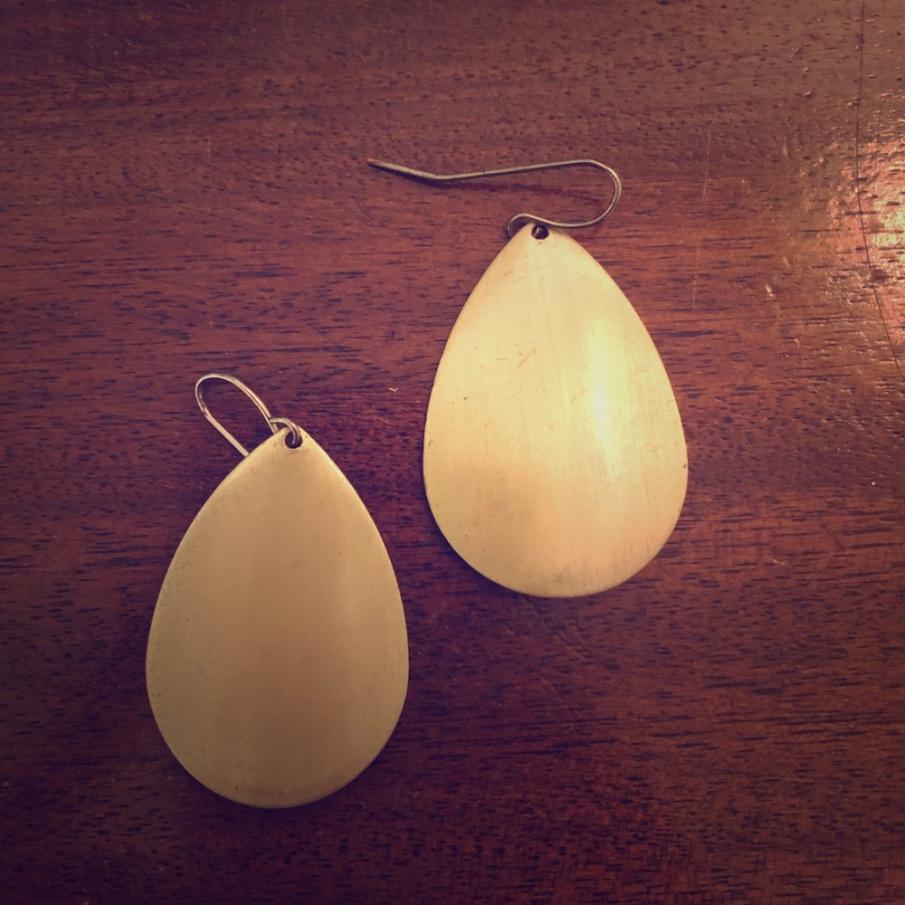 Matte Gold Earrings